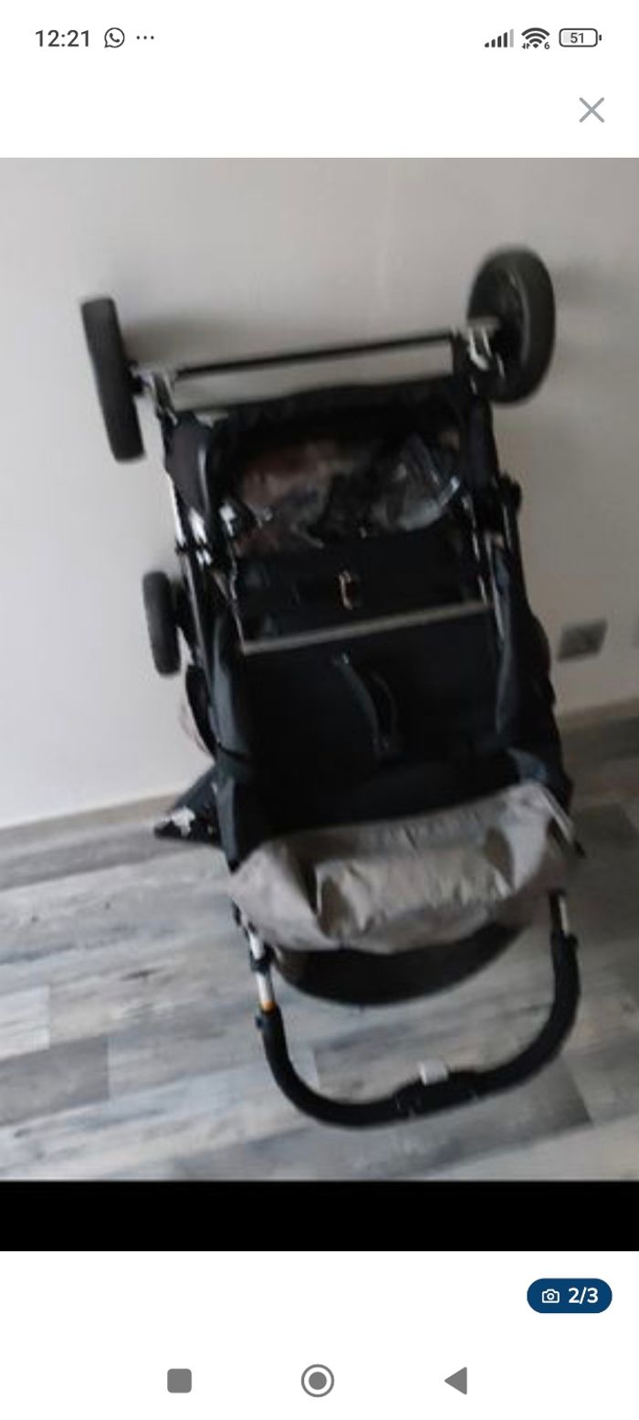 poussette double pour bébé - photo numéro 2