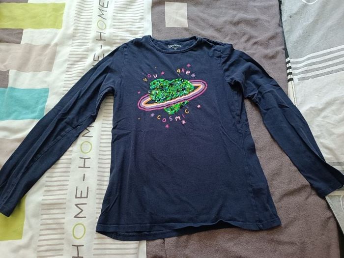 T-shirt manches longues fille