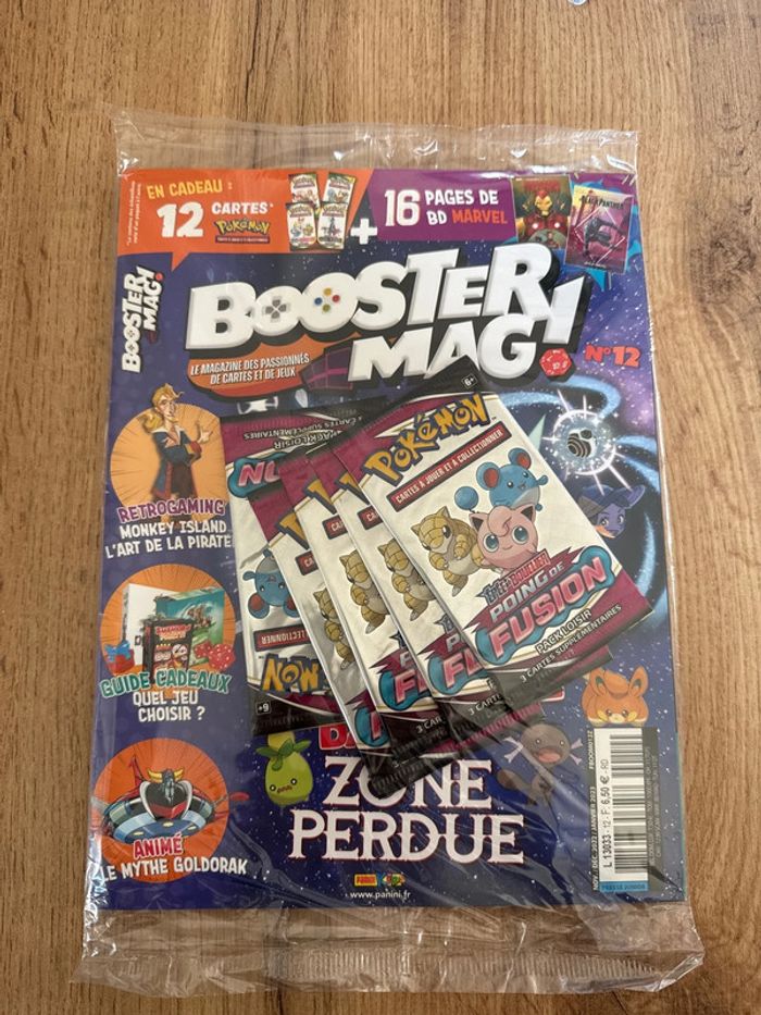 Magazine booster mag Pokémon numéro 12 neuf