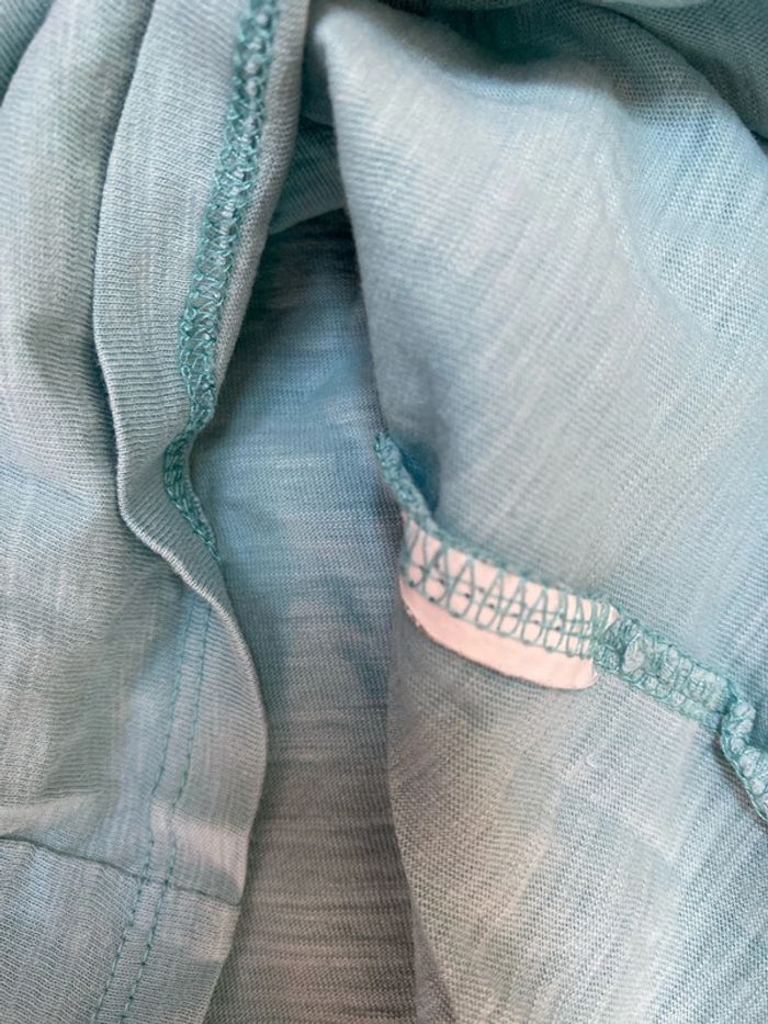 Teeshirt turquoise 18 mois Kiabi - photo numéro 4