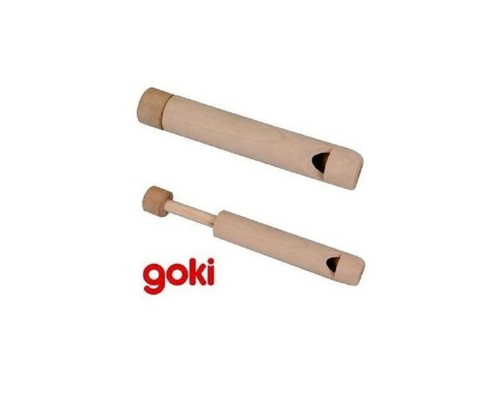 Sifflet à coulisse en bois naturel GOKI pour enfant à partir de 3ans - photo numéro 4