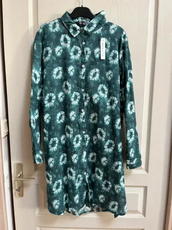Jolie robe/tunique  en lin taille 42 /Neuve