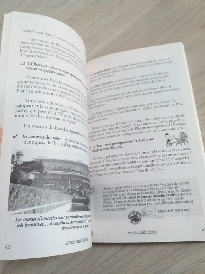 Livre pour gagner aux courses hippiques - photo numéro 3