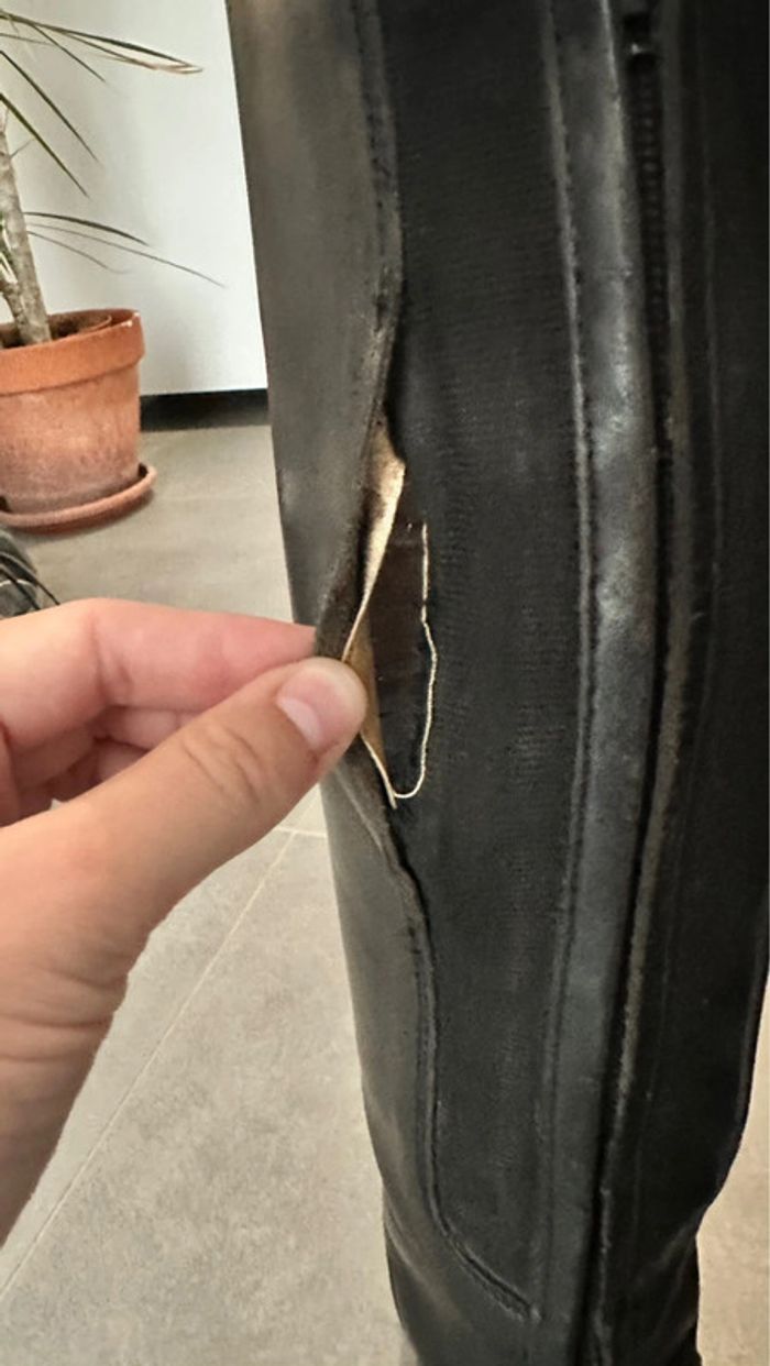 Bottes d’équitation en cuir noir - photo numéro 9