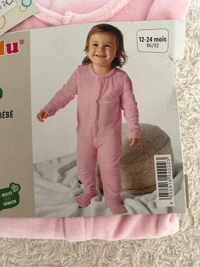 Pyjama 1 pièce fille lupilu 12-24 mois - photo numéro 2