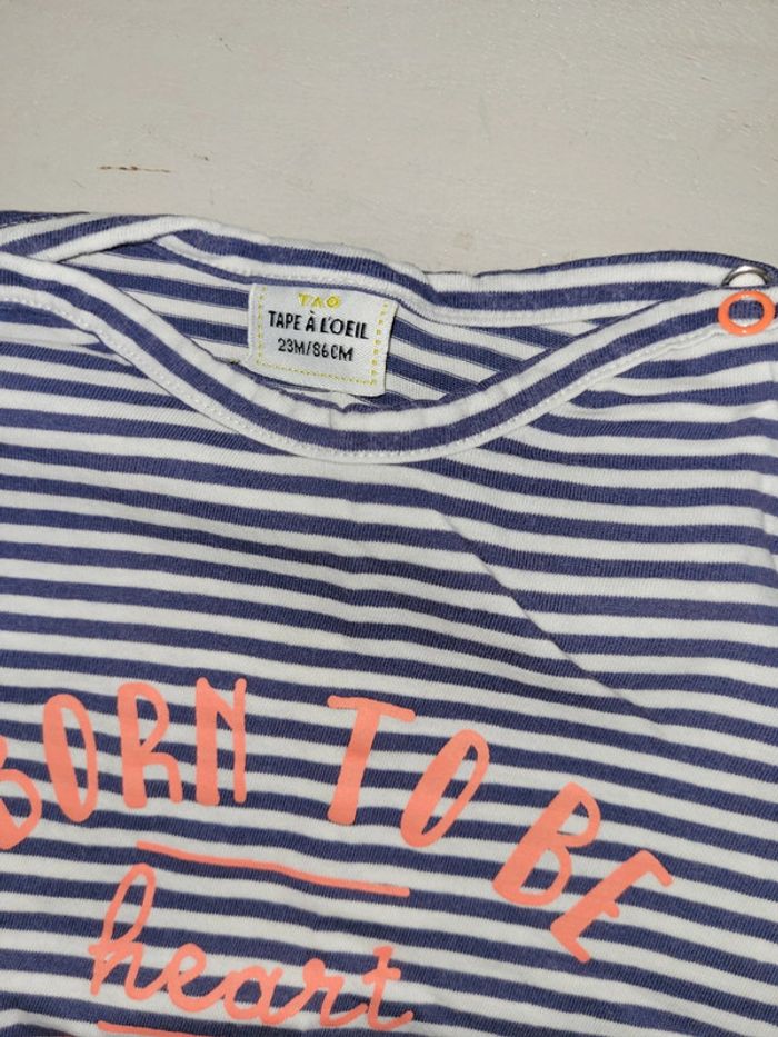 Tee shirt MC 24mois - photo numéro 2