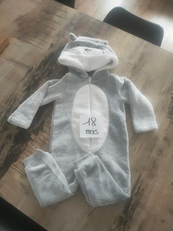 Combinaison Pilou pilou bébé garçon 18 mois inextenso