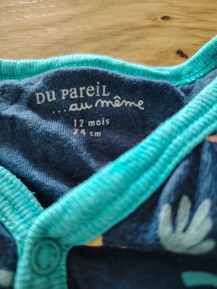 Grenouillère taille 12 mois - photo numéro 3