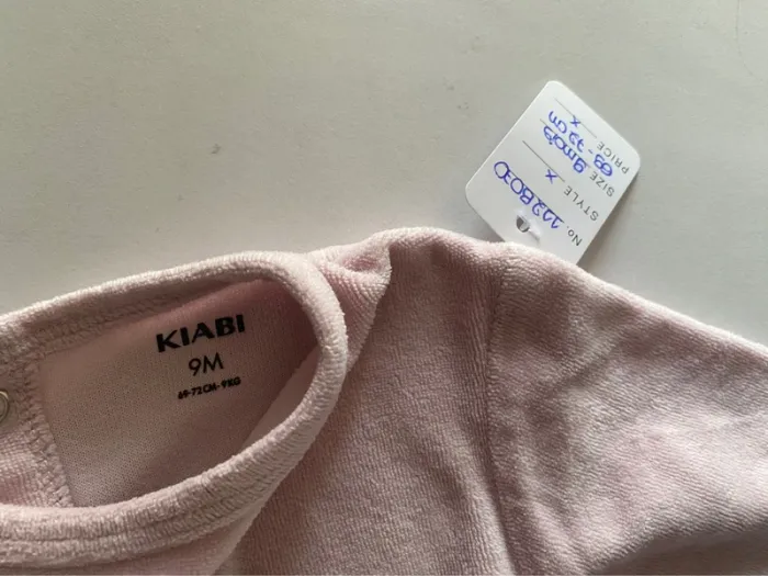 Pyjama épais violet pastel Kiabi 9 mois/69-72 cm [ref.112B070] - photo numéro 3