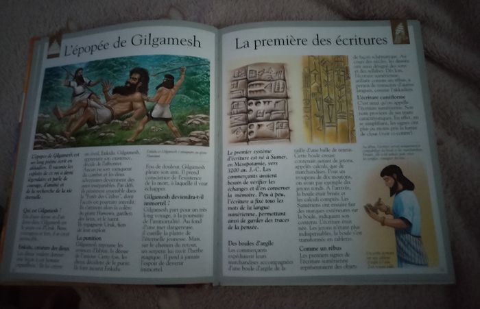 Très beau Livre "Civilisations Anciennes" Imagia Découverte du Monde neuf - photo numéro 4