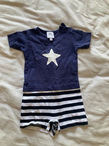 Combishort bébé Agnès B 3 mois