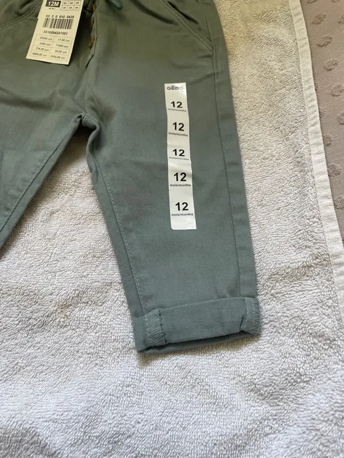 Pantalon gris vert - photo numéro 3