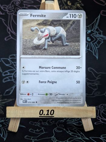 fermite 070/086 flammes blanche