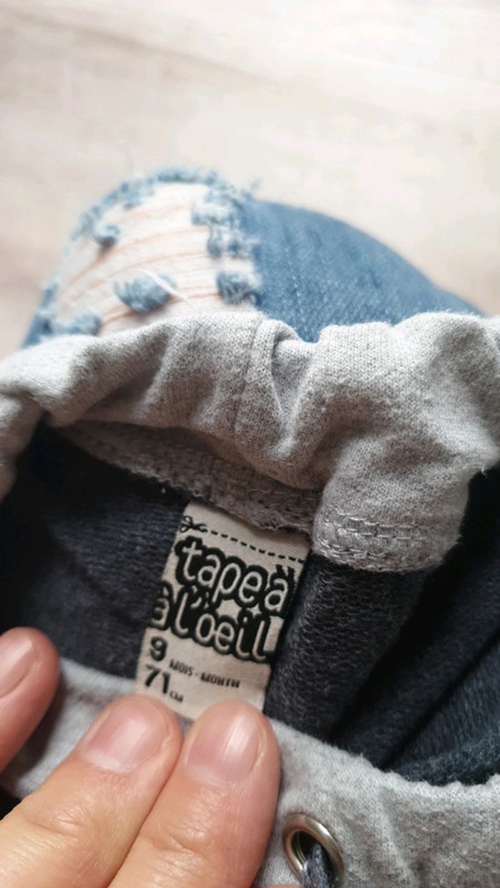 Pantalon de jogging 9m tape à l'œil - photo numéro 4