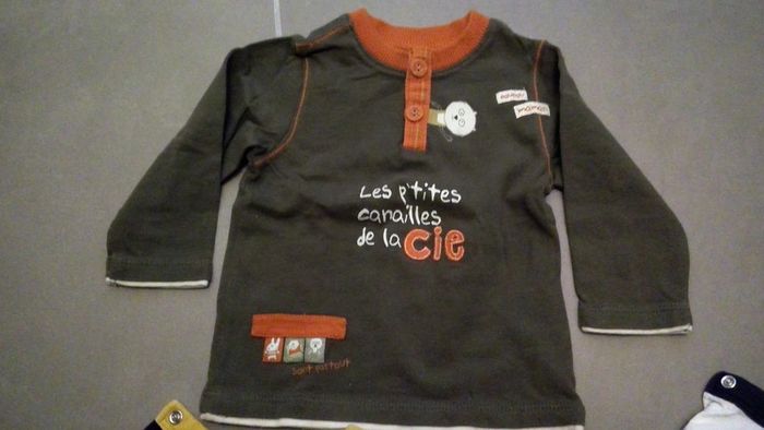 Lot 3 tee shirt 6/12M - photo numéro 6