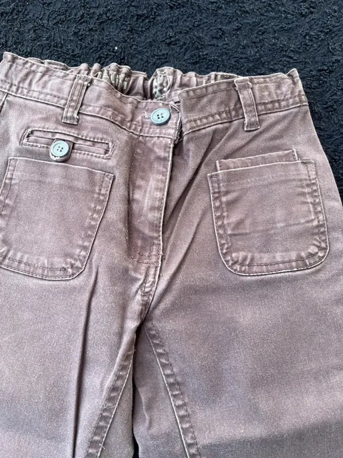 Jeans slim marron - photo numéro 2