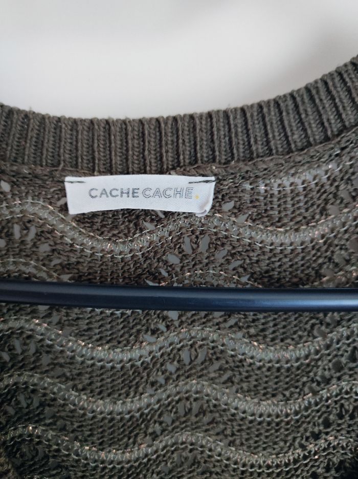 Gilet fin kaki - photo numéro 2