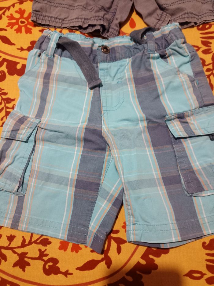 Lot de 6 shorts garçon 18 mois - photo numéro 3
