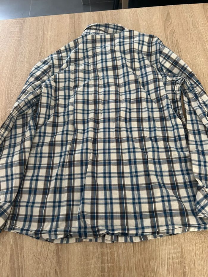 Chemise manche longue à carreaux taille M - photo numéro 4