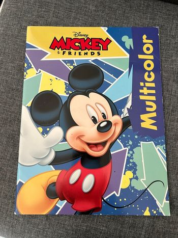 Livre coloriage Mickey et ses amis