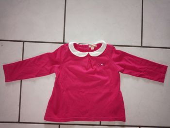 Maillot manches longues fille 18 mois 80 cm