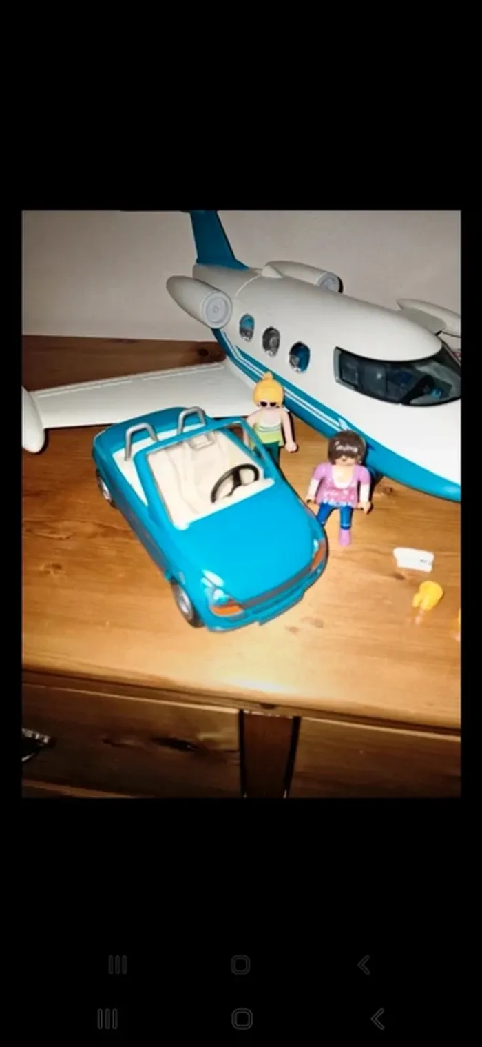 Playmobil 9504 avion + voiture - photo numéro 2