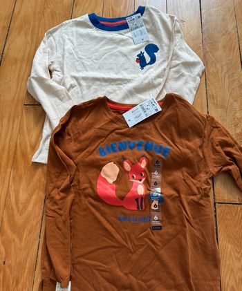 Lot tee-shirts