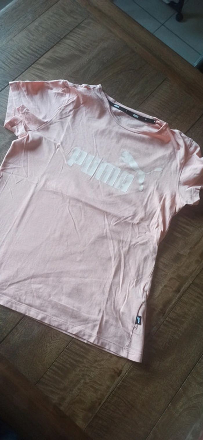 T-shirt manches courtes rose