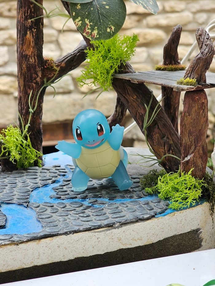 Super figurine Pokemon Nintendo Carapuce effet transparent - photo numéro 2