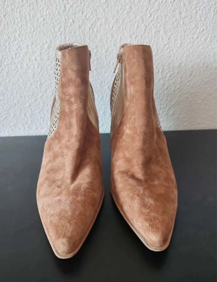 Bottines cuir Les Fées de Bengale – Taille 40 - photo numéro 4