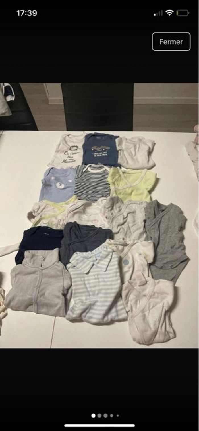 Lot body manche longue 1 mois - photo numéro 6