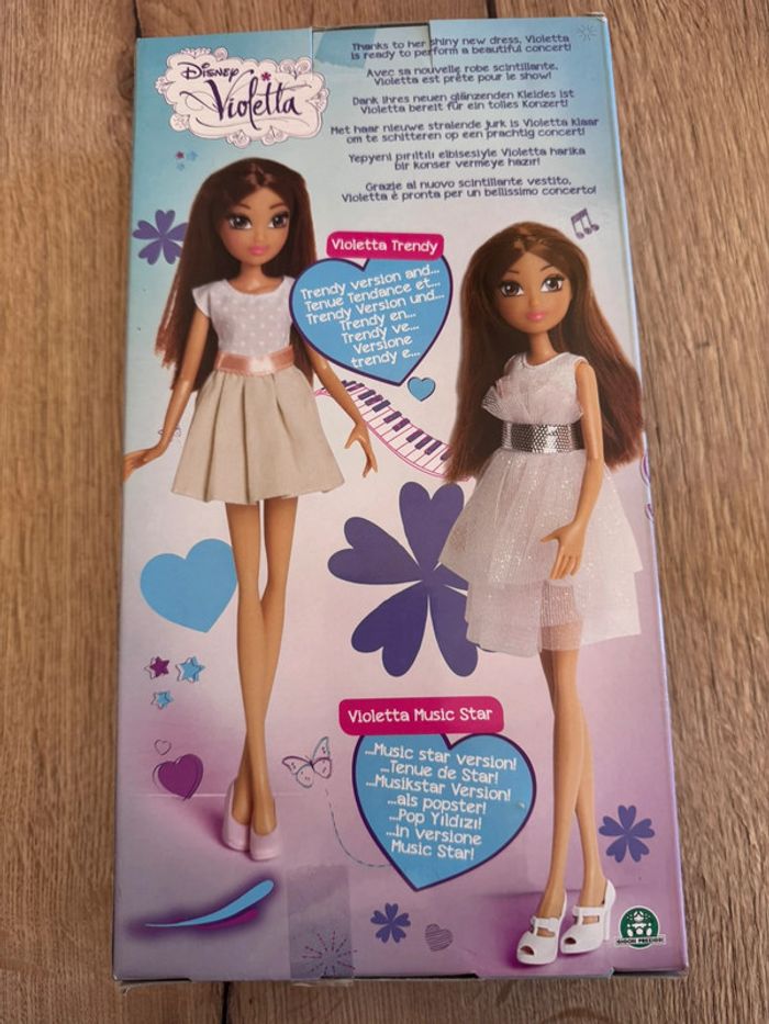 Poupée fashion violetta giochi preziosi disney neuve - photo numéro 4