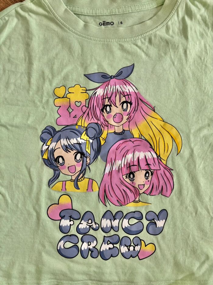 Lot t-shirts jumelles 6 ans - photo numéro 2