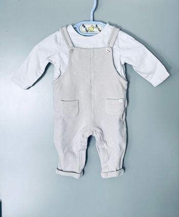 Ensemble salopette « Absorba » taille 6 mois