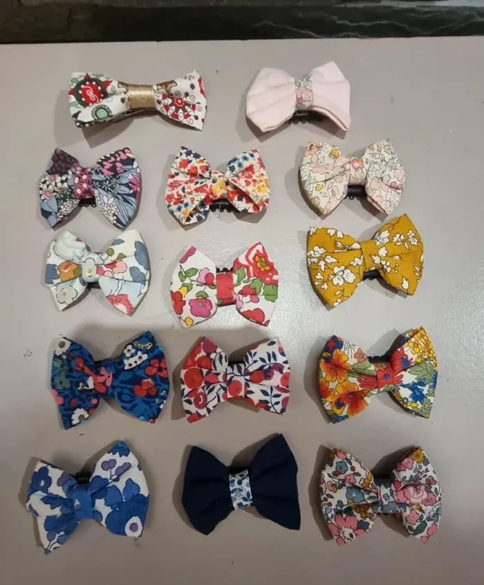Vend lot barrettes