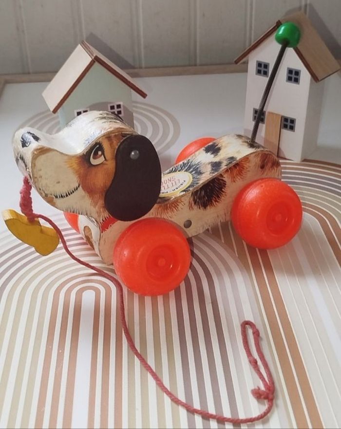 🟢 Vintage Fisher Price   little Snoopy