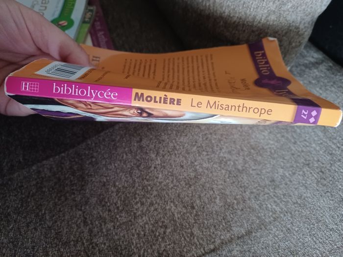 Livre de poche bibliolycee molliere  le Misanthrope - photo numéro 3