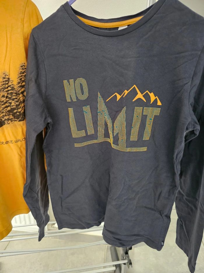2 tee shirt manche longue  garçon 12 ans - photo numéro 11