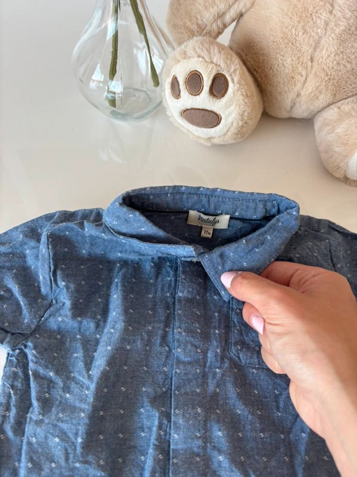 Chemise Natalys 12 mois - photo numéro 3