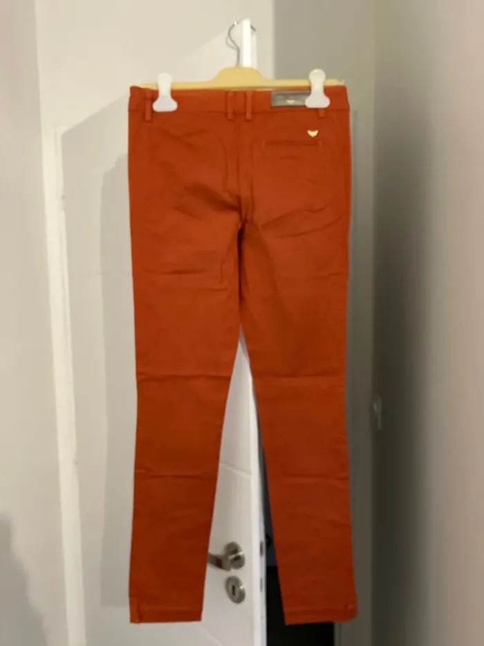 Pantalon léger Slim Ocre La Petite Bombe - photo numéro 2