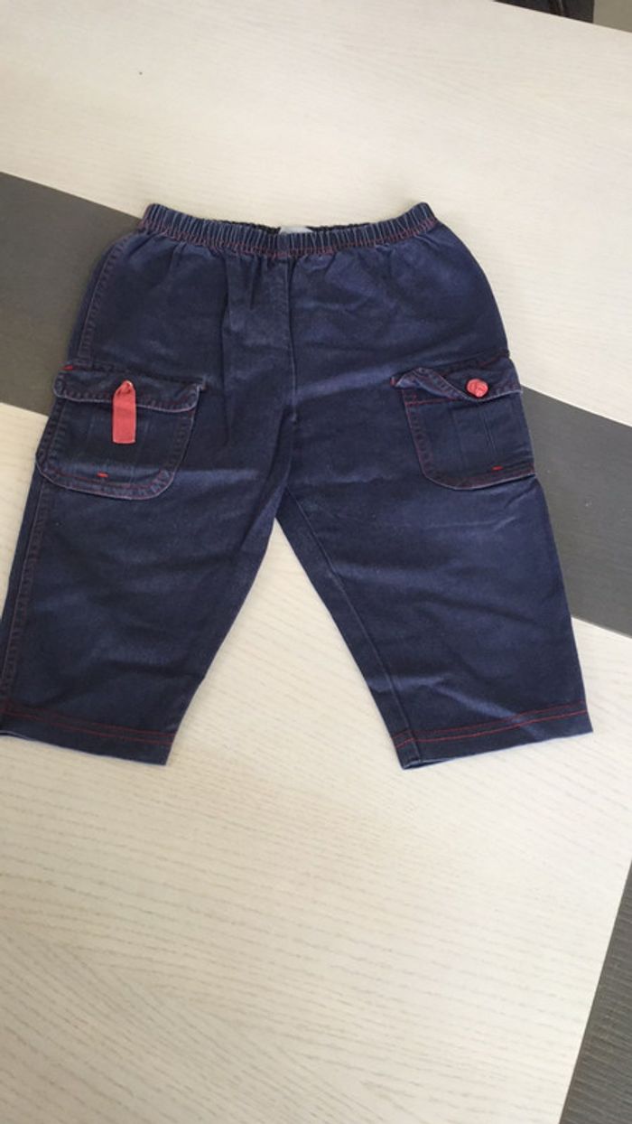 Pantalon léger marine 24m Poupinet