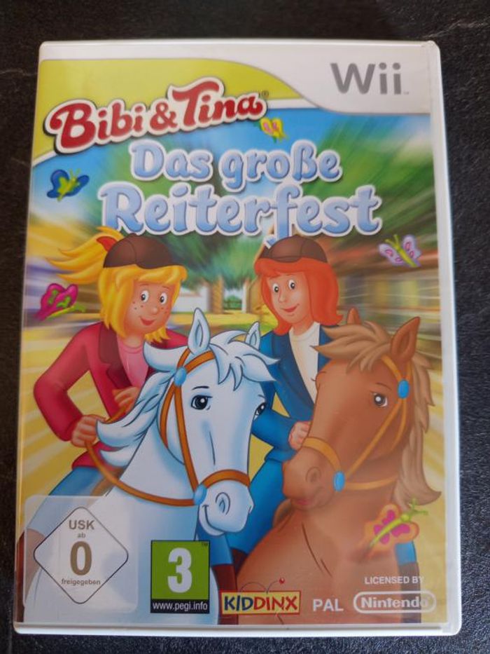 Nintendo - WII - Bibi & Tina - Das grobe reiterfest - photo numéro 2
