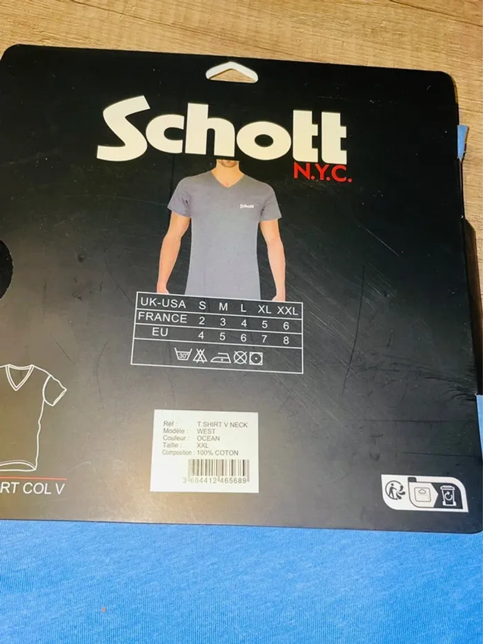 T-shirt Scott homme, taille XXL - photo numéro 4