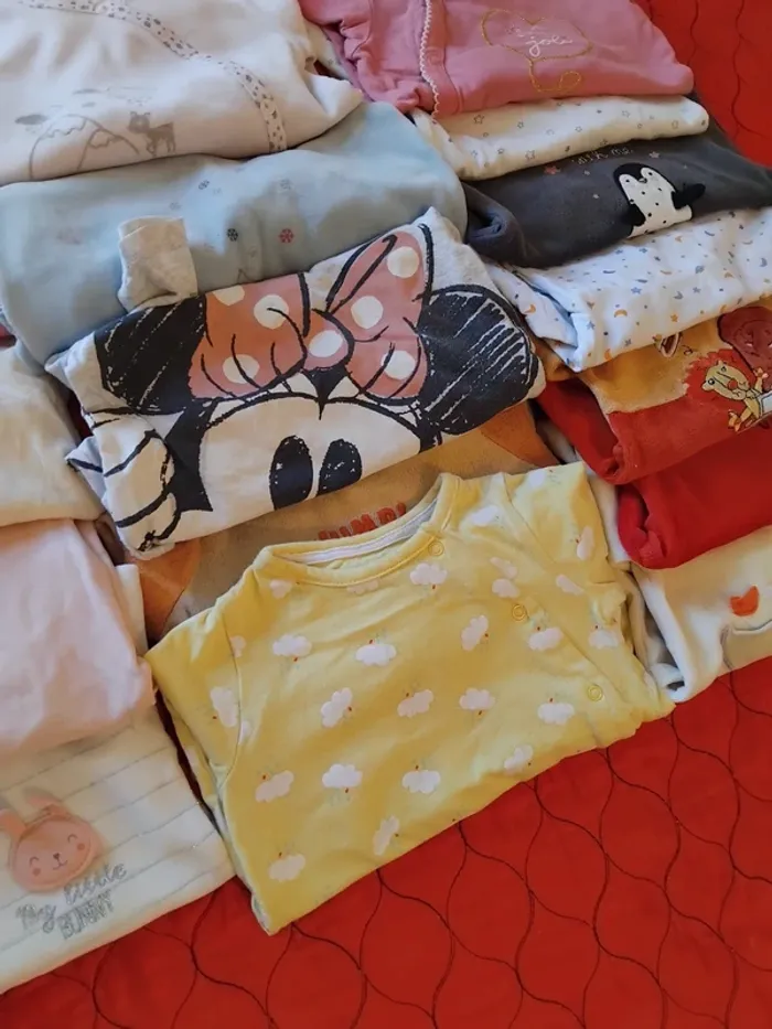 Pyjamas fille 3/6/9mois fille - photo numéro 3