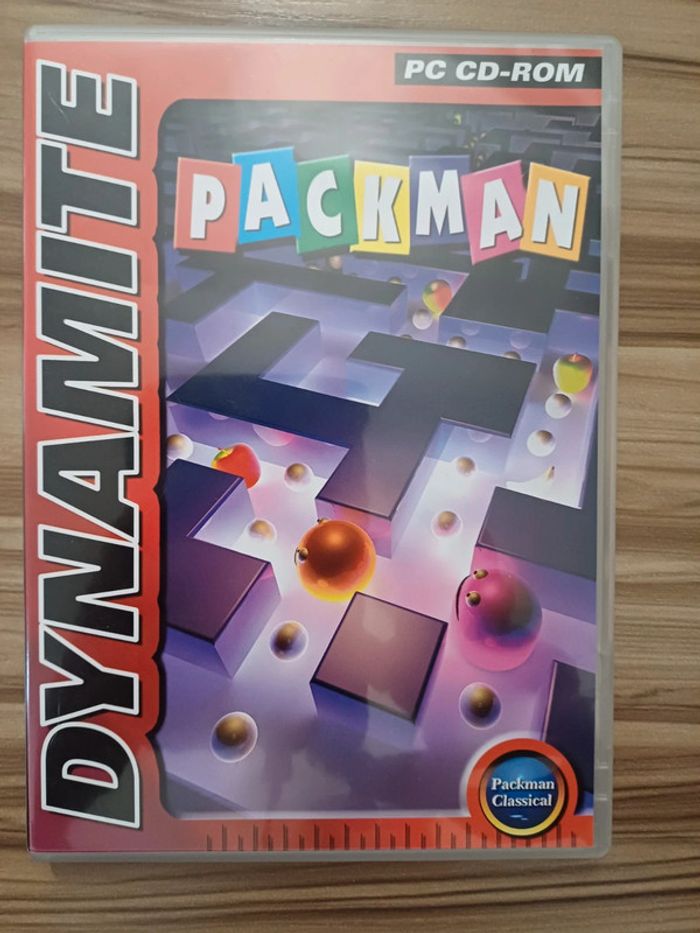 Jeu pc: packman en très bon état