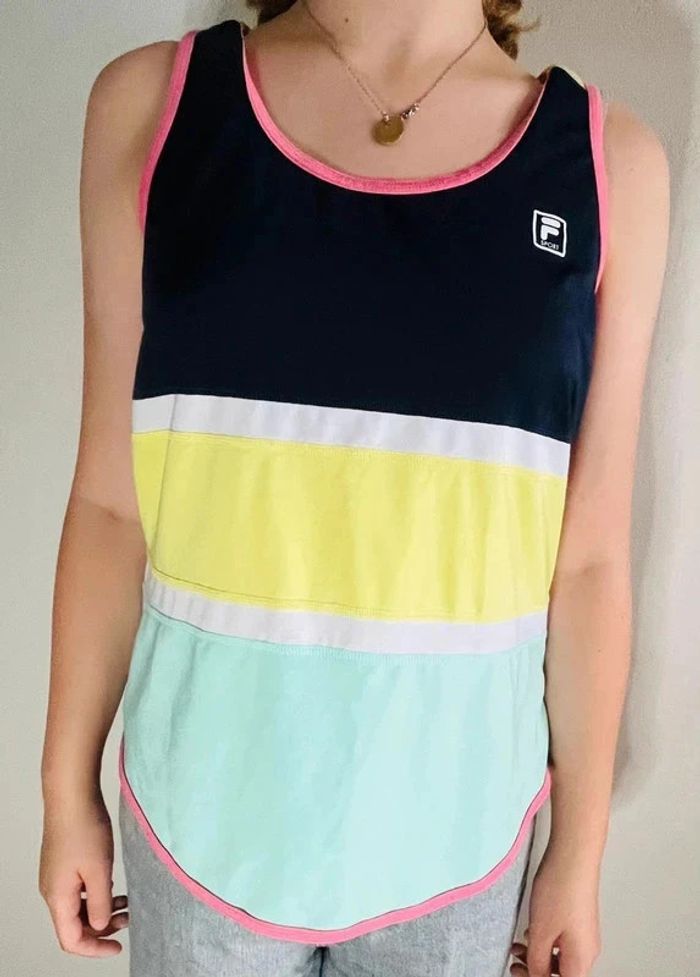 Débardeur FILA taille M #EmmaLilleM38 vintage