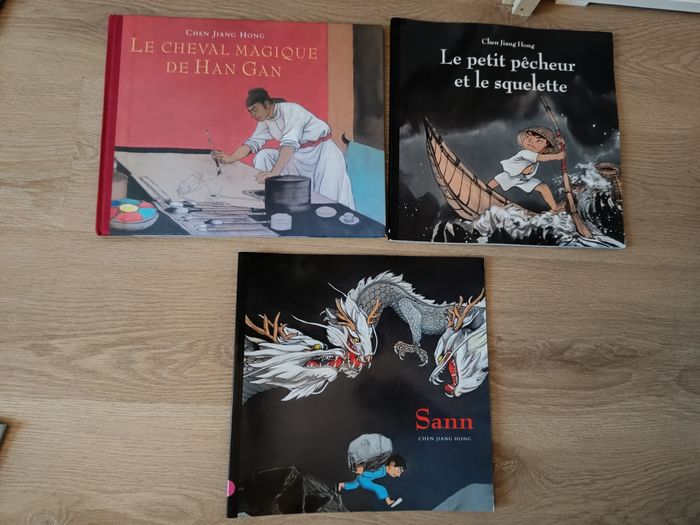 lot de 3 livres de l'auteur Chen Jiang Hong.