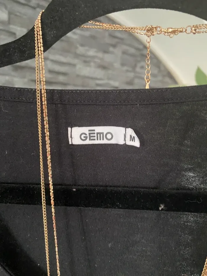 🤍🖤Élégant Débardeur noir GEMO taille 38 – TBE🖤🤍 - photo numéro 4