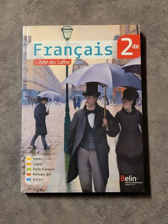 Français - 2de (2015) Manuel élève Par Odile Marais