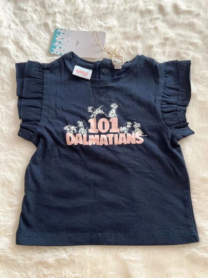 tee short les 101 dalmatiens disney